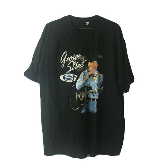 Alstyle Other - George Strait 2019 Tour 2019 Chris Stapleton Atlanta Georgia Black Tshirt XL